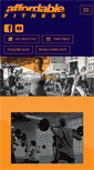 Mobile Screenshot of affordablefitness.com.au